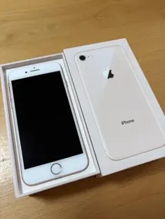 iPhone8 64G ゴールド 本体 ※1度バッテリー交換してます。