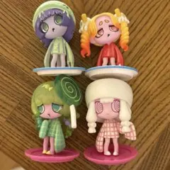 ウイルスイーツフィギュアコレクション ガチャ マカロンピスタチオ スコーン