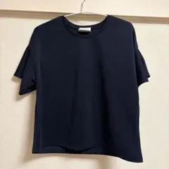 sense of place ネイビー フリル袖 Tシャツのサムネイル