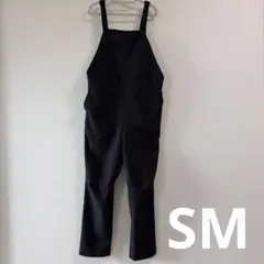 THE NORTH FACE マタニティオーバーオール　黒のサムネイル