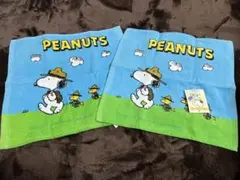 新品未使用スヌーピー ハンドタオル 2枚セット
