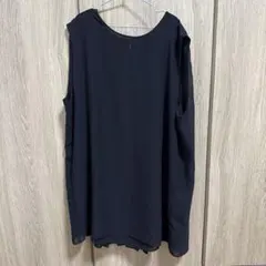 UNIQLO ユニクロ　ノースリーブ　プリーツ　ブラウス　プリーツ