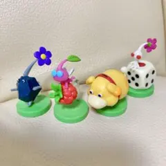 チョコエッグ ピクミン フィギュア 4体セット オッチン 白ピクミン 羽 岩