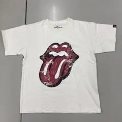 ローリング・ストーンズ Tシャツ アイボリー
