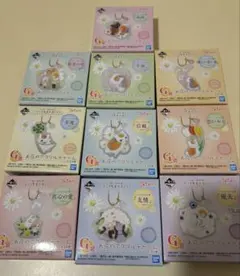 一番くじ 夏目友人帳 ニャンコ先生と花しらべ G賞 アクリルチャーム