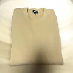UNIQLO ウォッシャブルミラノリブクルーネックセーター