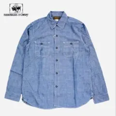 フリーホイーラーズ ニールシャツ　シャンブレー　INDIGO CHAMBRAYのサムネイル
