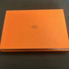 HERMES 空箱　ギフトボックス オレンジ 17.5×12×2cm