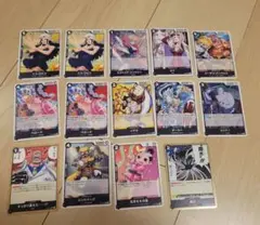 ワンピースカード　黒　ニコ・ロビン　ペローナ　ジーザス・バージェス　リンドバーグ