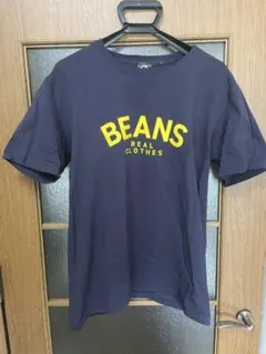 最終値下げ！BEANS REAL CLOTHES ネイビー Tシャツ Lサイズのサムネイル