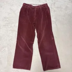 80s L.L.Bean コーデュロイパンツ RUSSET-RED 34インチのサムネイル