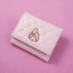 マイメロディのハートキルティングミニ財布
