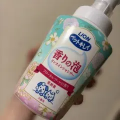 LION ペットキレイ 香りの泡リンスインシャンプー 犬猫用 500mlのサムネイル