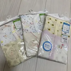 半袖 キャミソール 前開き 下着 ロンパース 80