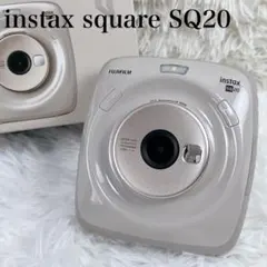 極美品 instax square SQ20 ベージュ チェキ