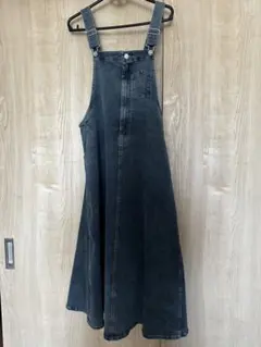 ぞうねこチャンネル【美品】インディゴデニム サロペット