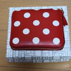 COMME des GARCONS 二つ折り財布 ポルカドットプリントのサムネイル