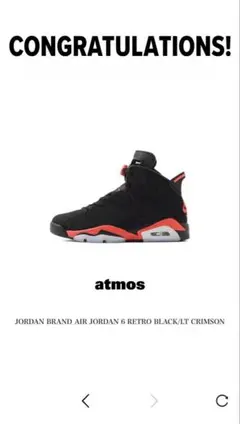 エアージョーダン6 インフラレッド セールスマン 　　Air Jordan6