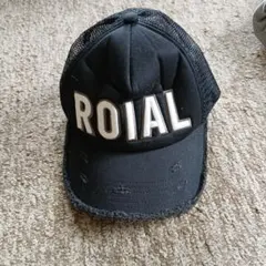 ROIAL メッシュキャップ ブラック