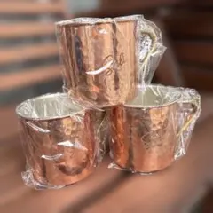 銅製 マグカップ ハンマートーン仕上げ450ml - メルカリ