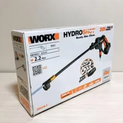 未開封 WORX HYDROSHOT 充電式高圧洗浄ガン WG629.6 セット - メルカリ