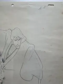 ワンピース レイアウト直筆動画 ゲッコーモリアとルフィ ONEPIECE 原画 ワンピース レイアウト直筆動画 ゲッコーモリアとルフィ ONEPIECE 原画