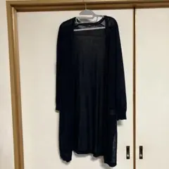 COMME CA ISM リネンロングカーディガン