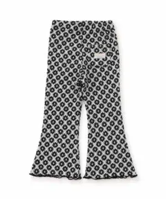 BREEZE 総柄ジャガードフレアパンツ 100