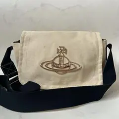 Vivienne Westwood ショルダー カーキ キャンバス エッジウェア - メルカリ