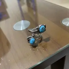レモンツリー ターコイズ シルバーリング フリーサイズ