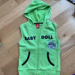ベビードール ベストパーカー 120センチ