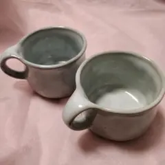 陶器 マグカップ 2客セット