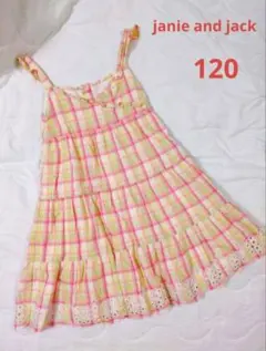 janie & jack　ワンピース　120cmのサムネイル