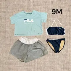FILA ガールズ 水着 4点セット 9Mのサムネイル