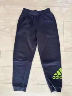 adidas 長ズボン140㎝　ネイビー