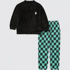 UNIQLO ユニクロ フリースパジャマ キッズ 鬼滅の刃 炭治郎 160cm