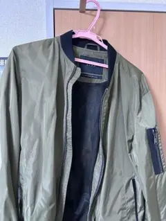 ZARA オリーブ MA-1フライトジャケットのサムネイル