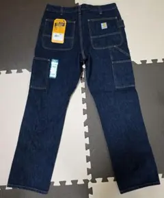 新品　Carhartt　カーハート　ダブルニー　インディゴジーンズ　32×30