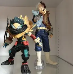 一番くじ ヒロアカ 連なる星霜 A賞 緑谷出久　C賞 轟　フィギュアセット