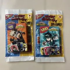 マクドナルド ハッピーセット 僕のヒーローアカデミア　UNO 2種セット