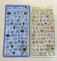 ボンボンドロップシール サンリオ moji ポムポムプリン はぴだんぶい