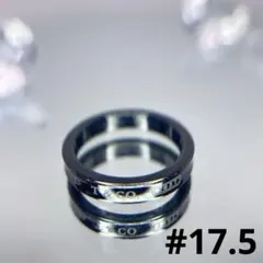 Tiffany & Co. ナローリング 1837 チタン ブラック 17.5号のサムネイル