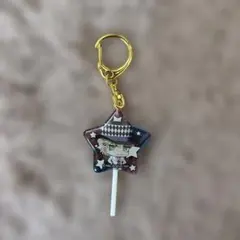 ジョジョの奇妙な冒険2部　シーザー・A・ツェペリ　星形キーホルダー