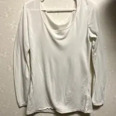 ユニクロ　極暖　ヒートテック　M ロングスリーブ　白