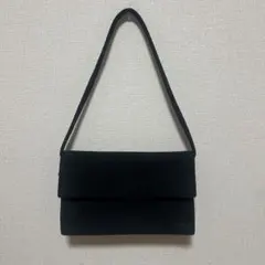 最終SALE⭐︎レア!！アニエスベー スエード ハンドバッグ ブラック