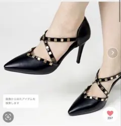 LiBERTYDOLL　クロススタッズベルトセパレートパンプス　ホビ垢　ワンホンのサムネイル