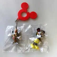 【未使用品】ディズニーリゾート 30周年記念 ＆オーロラ キーホルダー ミッキー