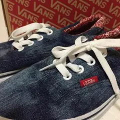 vans#デニム