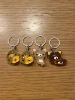 リラックマ めじるしアクセサリー 4点セット