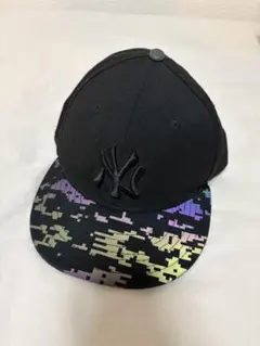 NEW ERA 9FIFTY ブラック マルチカラーキャップ